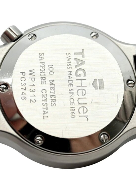 Tag Heuer 29mm Ladies Alter Ego Blue MOP Dial Swiss SS 100M Watch! Ref: WP1312!